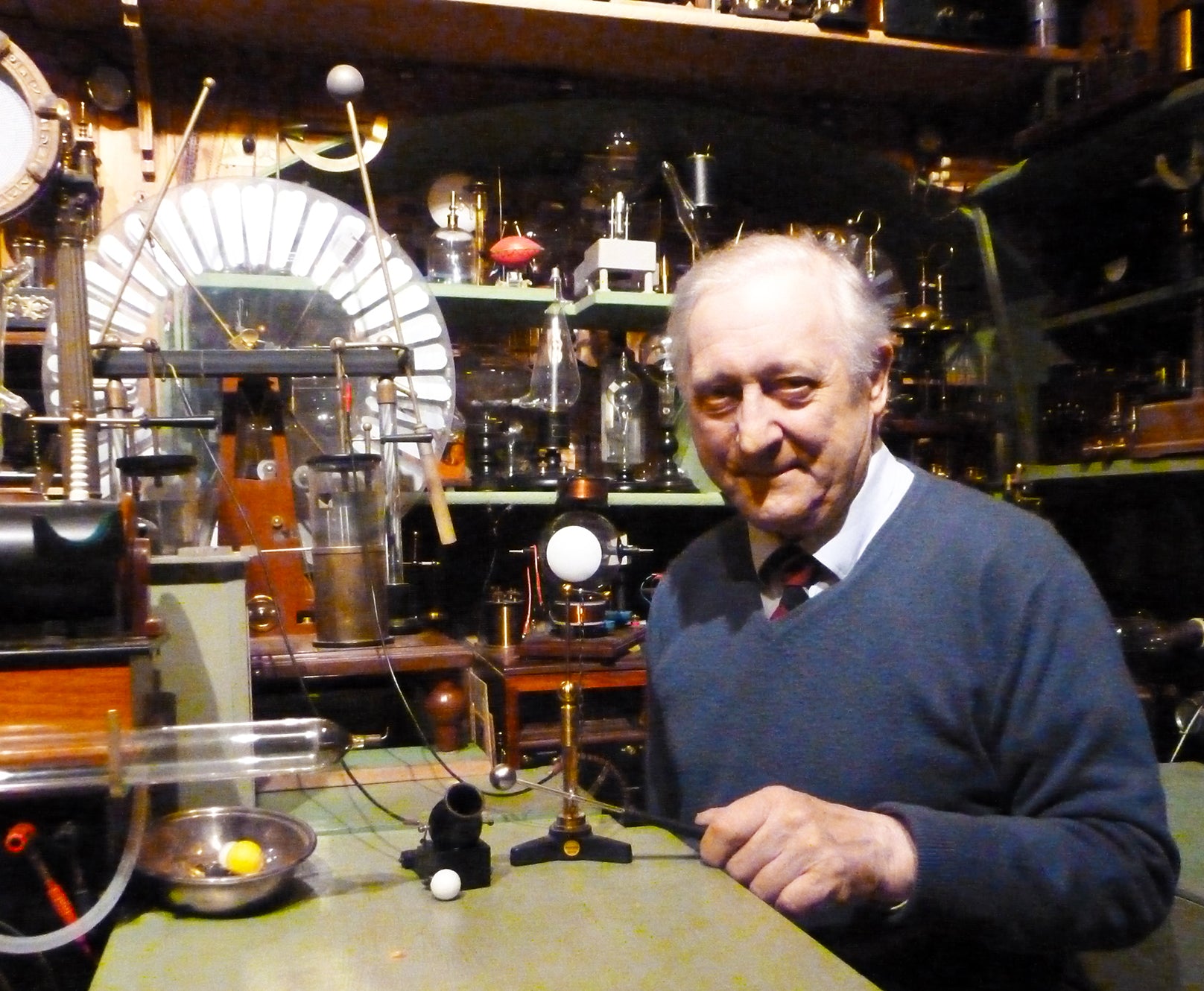 Museum of Victorian Science proprietor Tony Swift