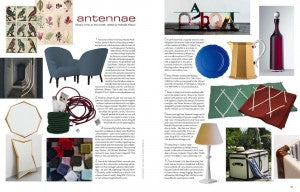 World of Interiors magazine February 2013 - Antennae feature