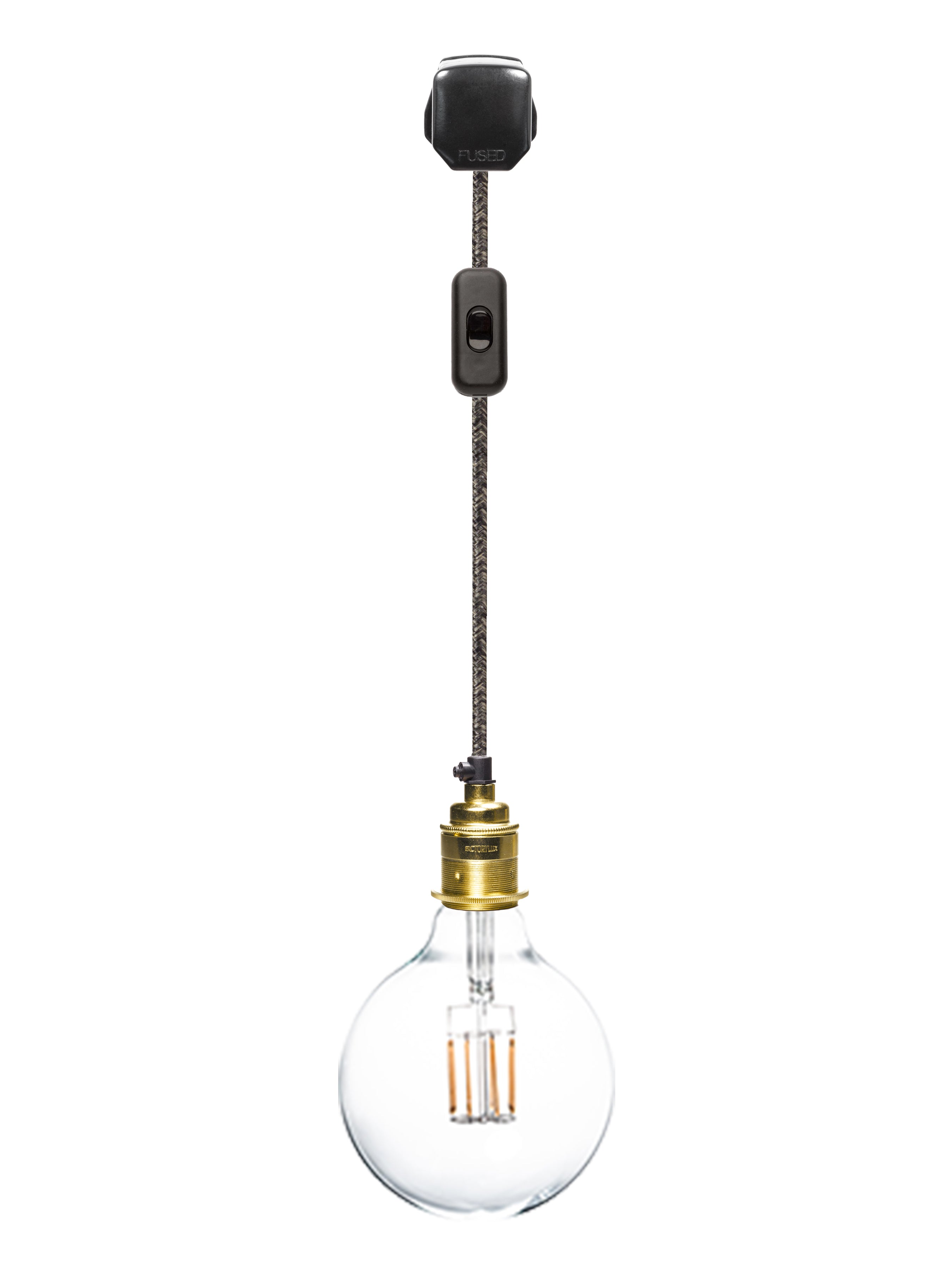 long cord light fitting