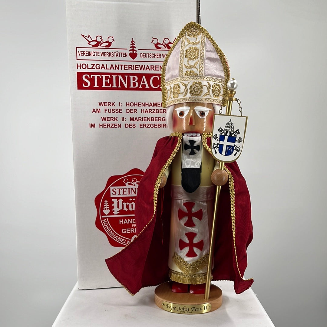 Steinbach Pope John Paul II Nutcracker