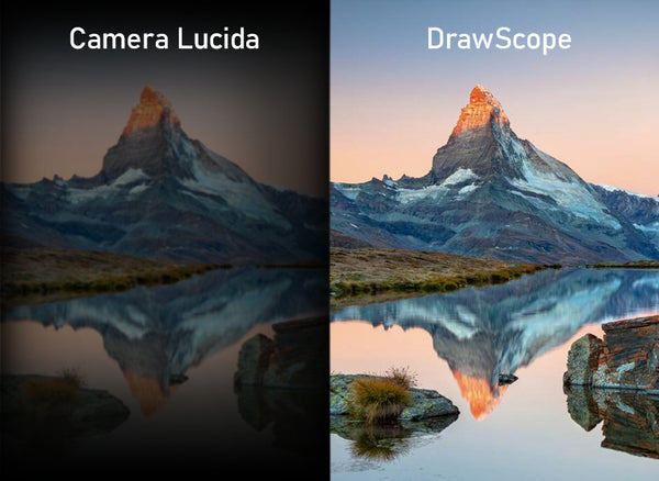Camera lucida vs Drawscope