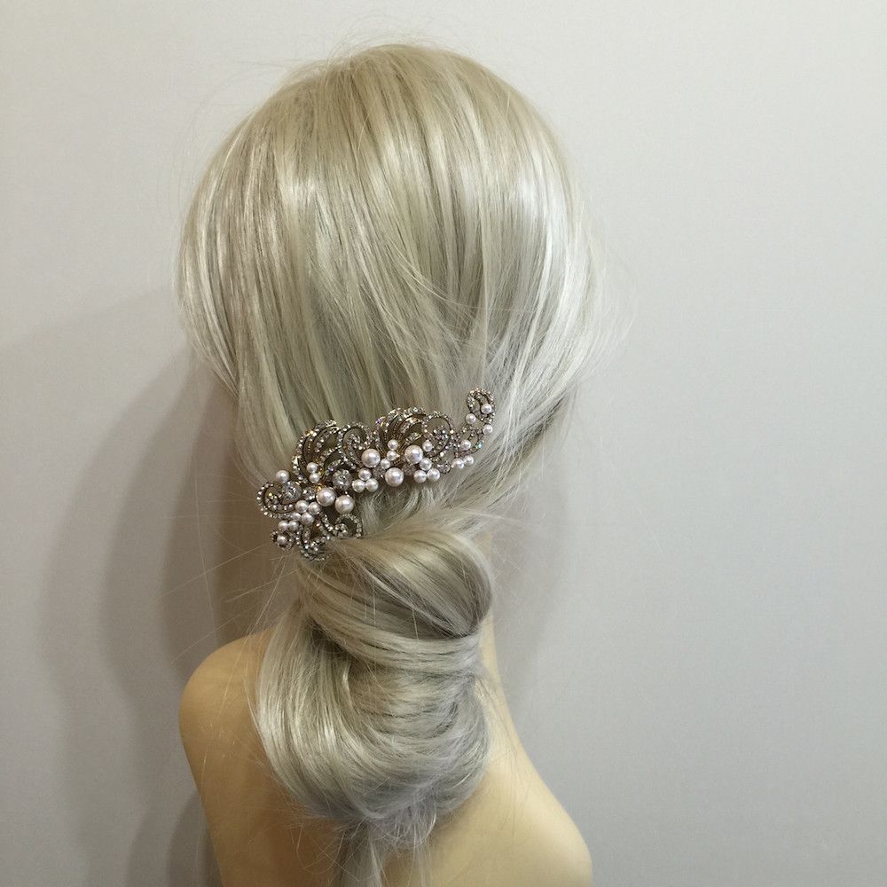 Vintage Bridal Comb 24