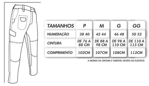 Bermuda Tática Masculina Impermeável