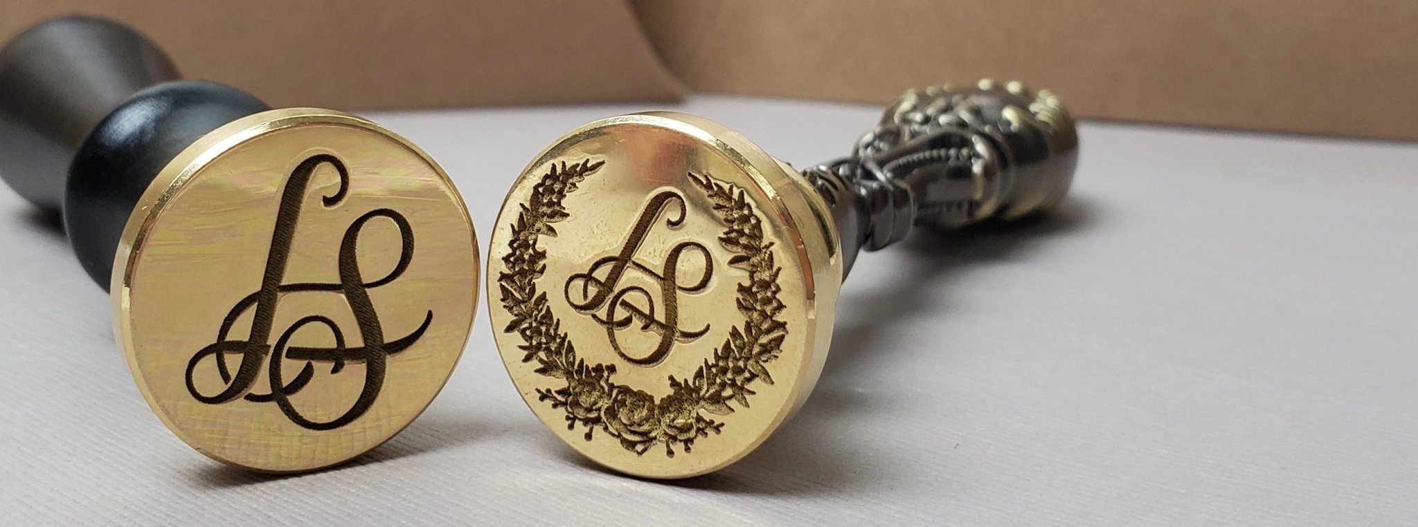 Wax Seal Stamps with Initials, Monograms & Names – Nostalgic Impressions