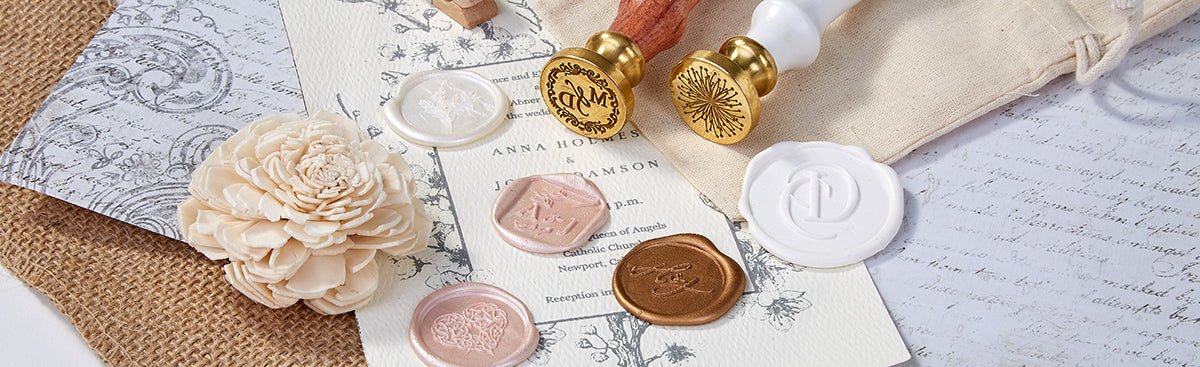 Thank You Wedding Wax Seal Stamp with choice of Handle #5066 – Nostalgic  Impressions