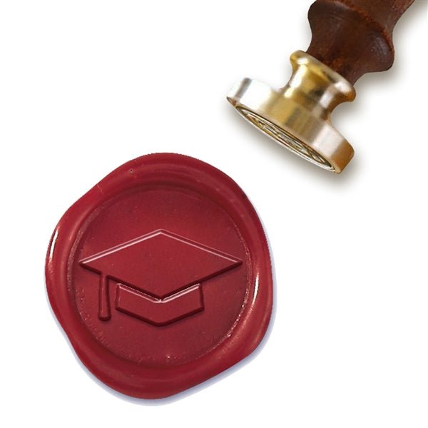 Hand wax stamp (seal) – Graduation / Graduate