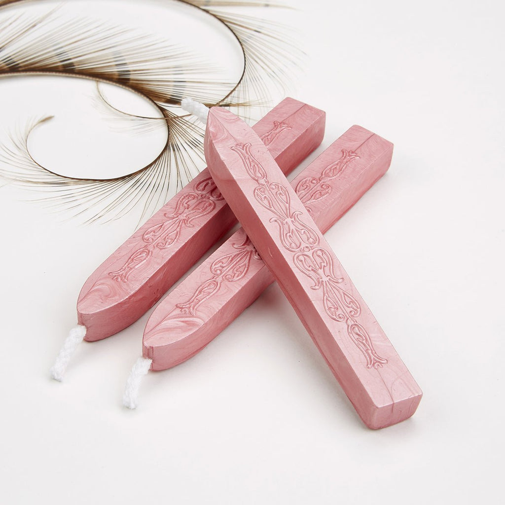 Sigilli ceralacca rosa  Wax seals, Wax, Cinnamon sticks