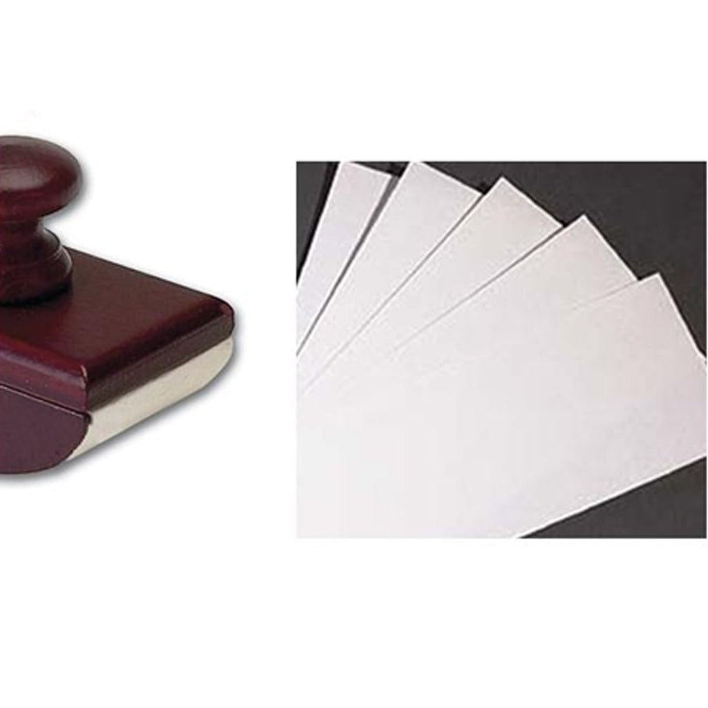 4-1/2 Wood Ink Blotter-with handle-easy to change out
