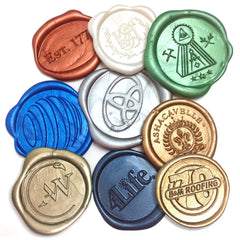 Create Your Own Family Crest Custom Wax Seal Stamp from our