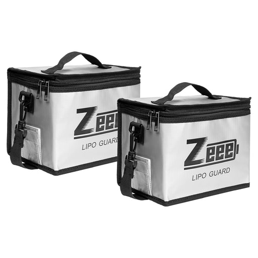 Zeee Lipo Bag Borsa di Sicurezza della Batteria Lipo, Lipo Safe Bag di  Grande Capacità per lo Stoccaggio a prova di Fuoco ed Esplosione di  Batterie