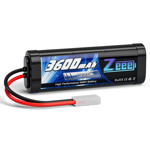 Conrad energy Pack de batterie (NiMh) 7.2 V 1800 mAh Nombre de cellules: 6  stick fiche Tamiya mâle