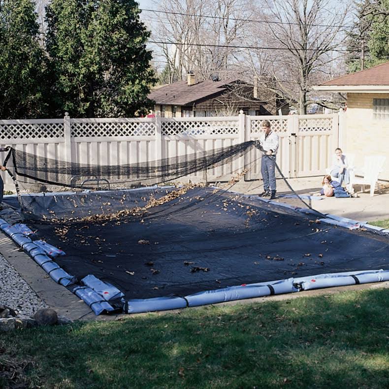 2 Year Deluxe Leaf Net For 15x30 Ft Rectangular Pools By Doheny s IZK1_L3SCZ70