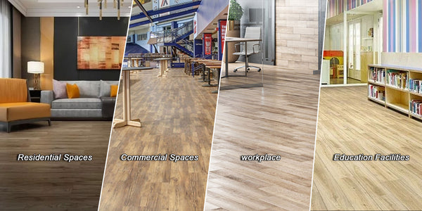 Rigid Core SPC Luxury Vinyl Flooring Is Used In Homes, Offices, And Shopping Malls