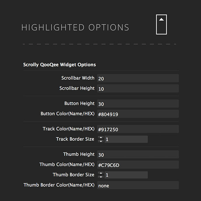 scrolly adobe muse widget