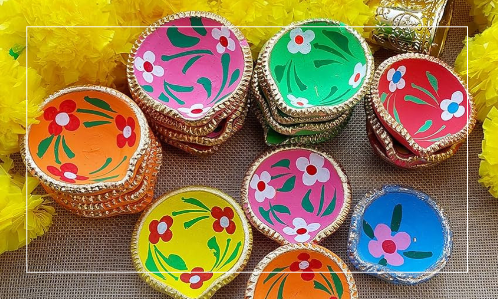 Eco-Friendly Diwali Décor - Clay and Terracotta Diyas