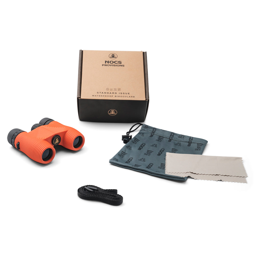 Poppy Orange Standard Issue Waterproof Binoculars product image #8