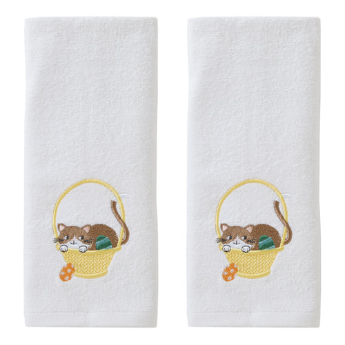 X2 CARO NEW!!! EASTER BUNNY HAND TOWEL COTTON SOFT CUTE!