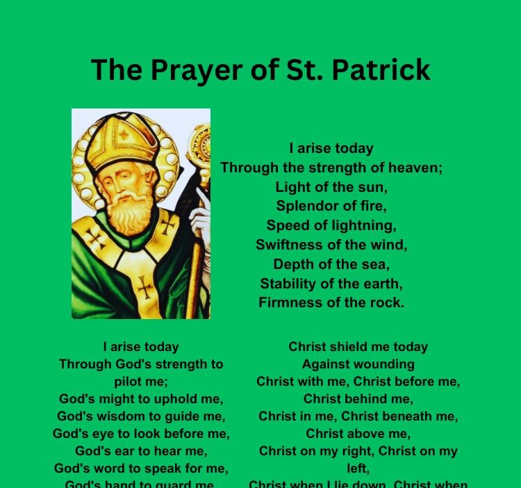 Prayer to St. Patrick/Pocket Size (2.5