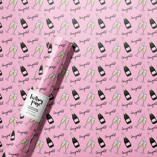 Pine Kaleidoscope Wrapping paper — Kristin MacKenzie Design