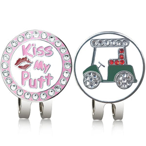 Kiss My Putt Ball Marker - Fore Aces