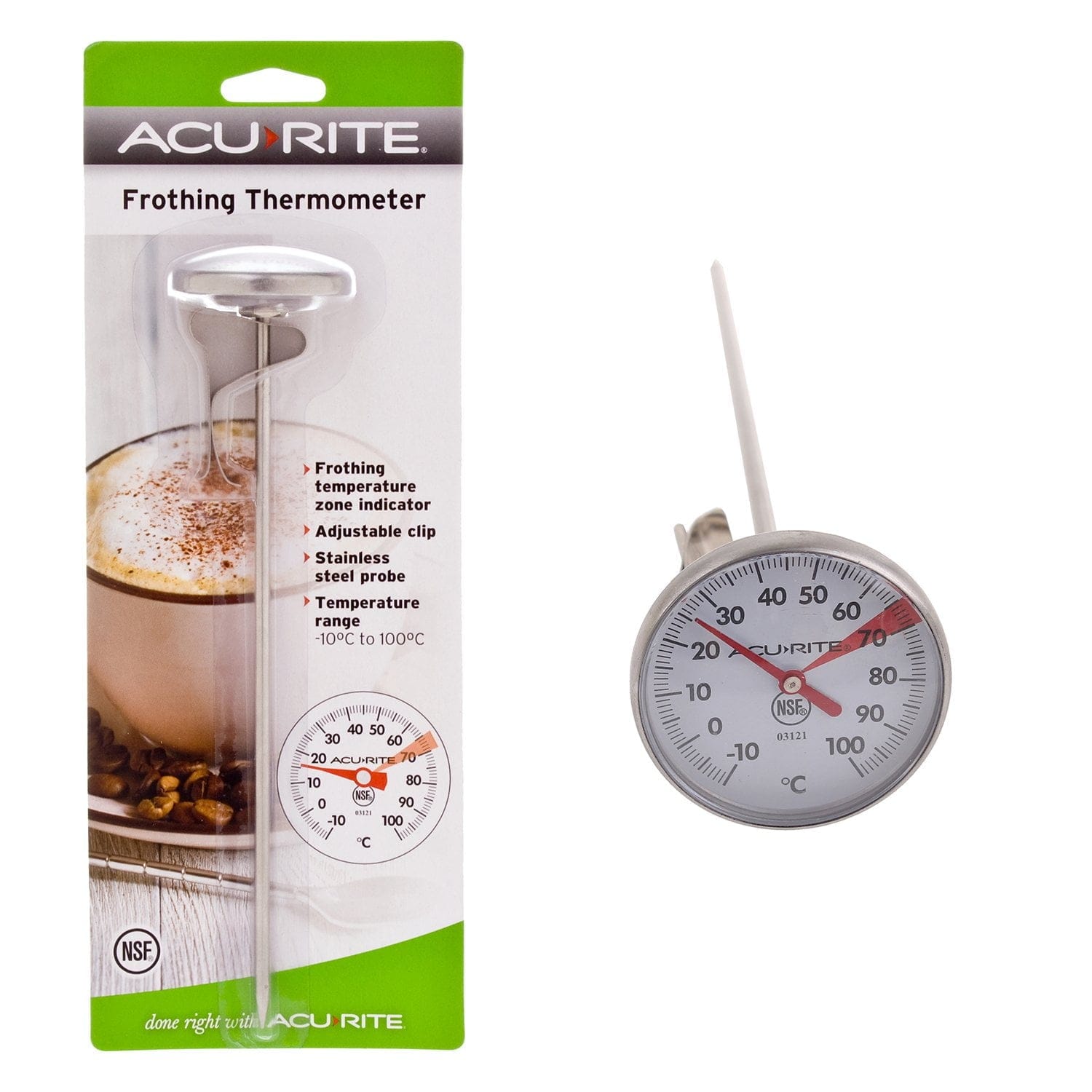 Acurite Digital Instant Read Thermometer With Pocket Sheath