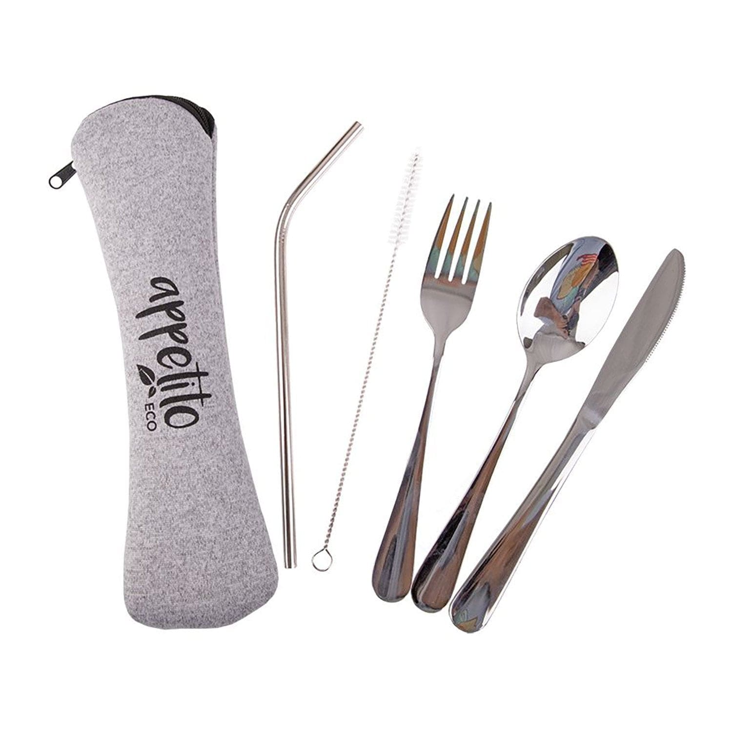 Bentgo Stainless Steel Travel Utensil Set - Aqua