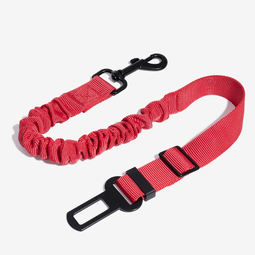 Buffer Adjustable Reflective Dog Seat Belt - FluffsPets product image