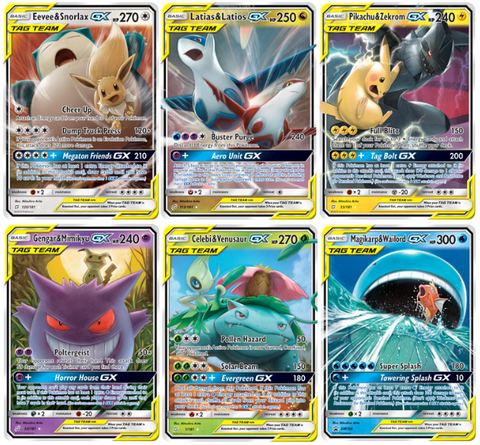 Pokémons Newest Tag Tepokémons Newest Tag Team Gx Cards