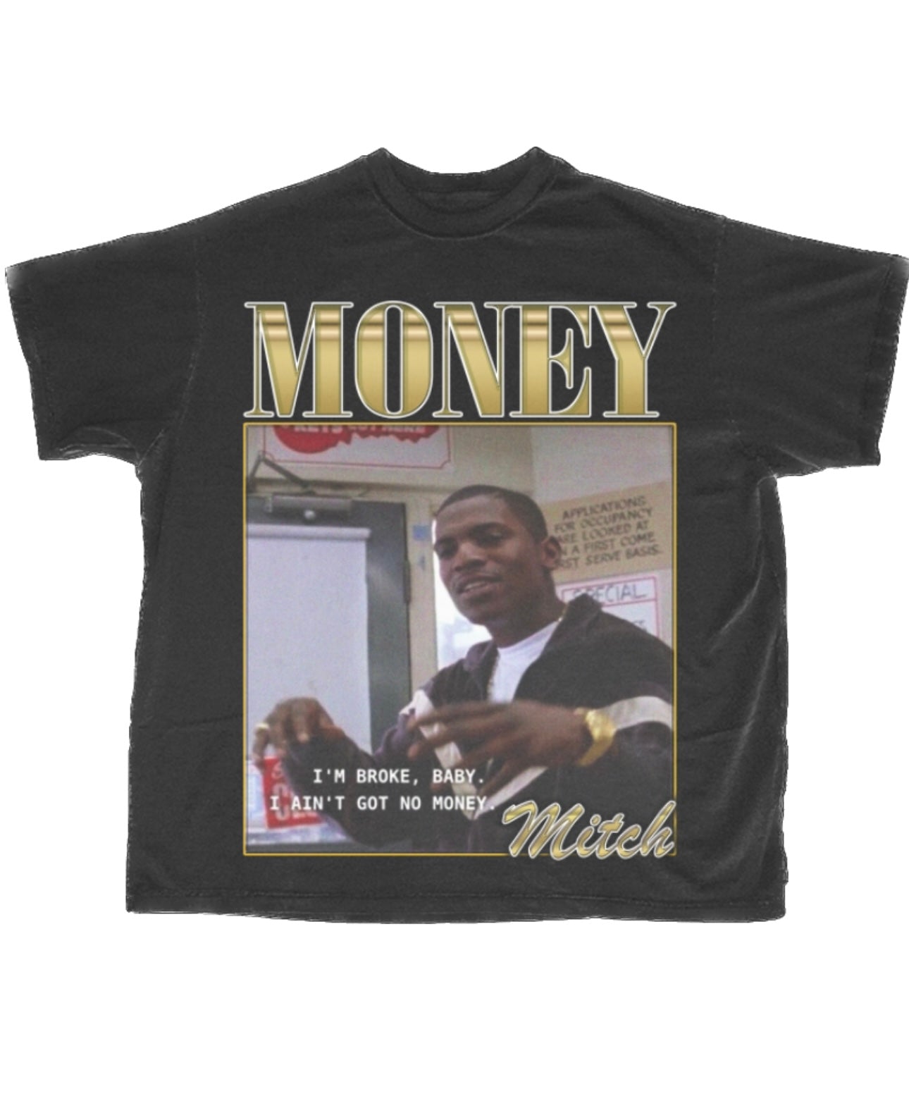 #1 Hustler Of All Time - MONEY MITCH VINTAGE GRAPHIC TEE