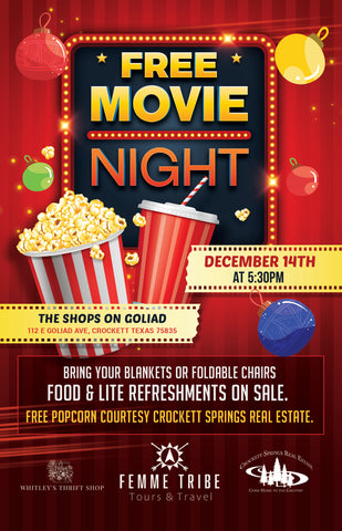 Free Movie Night at The Shops on 2nd Ave