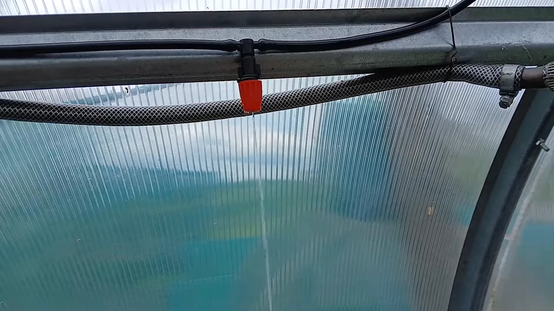 Irrigation System Laying and Effect Test