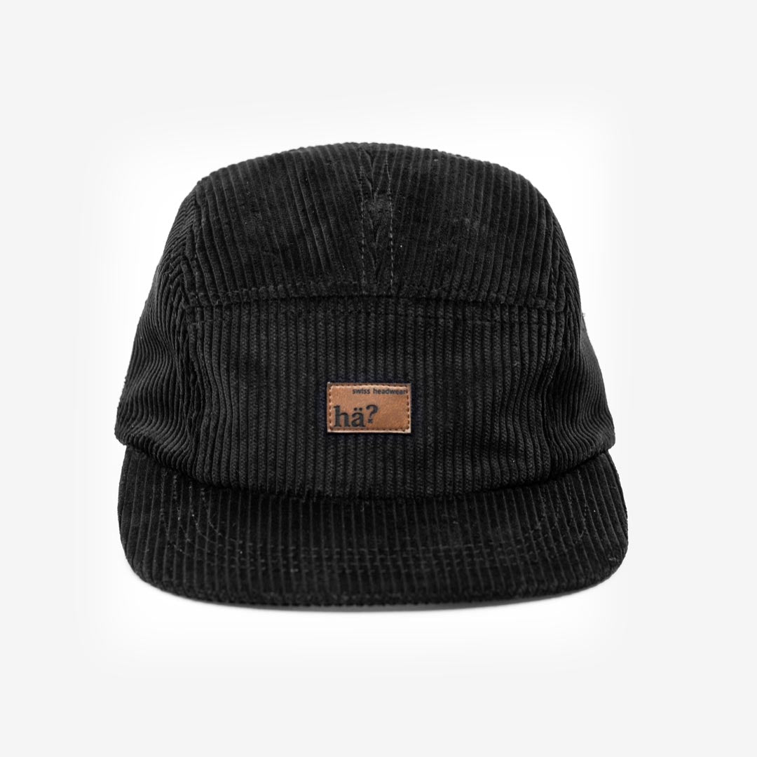 Das hä? 5 Panel Cap Cord Black jetzt online kaufen!