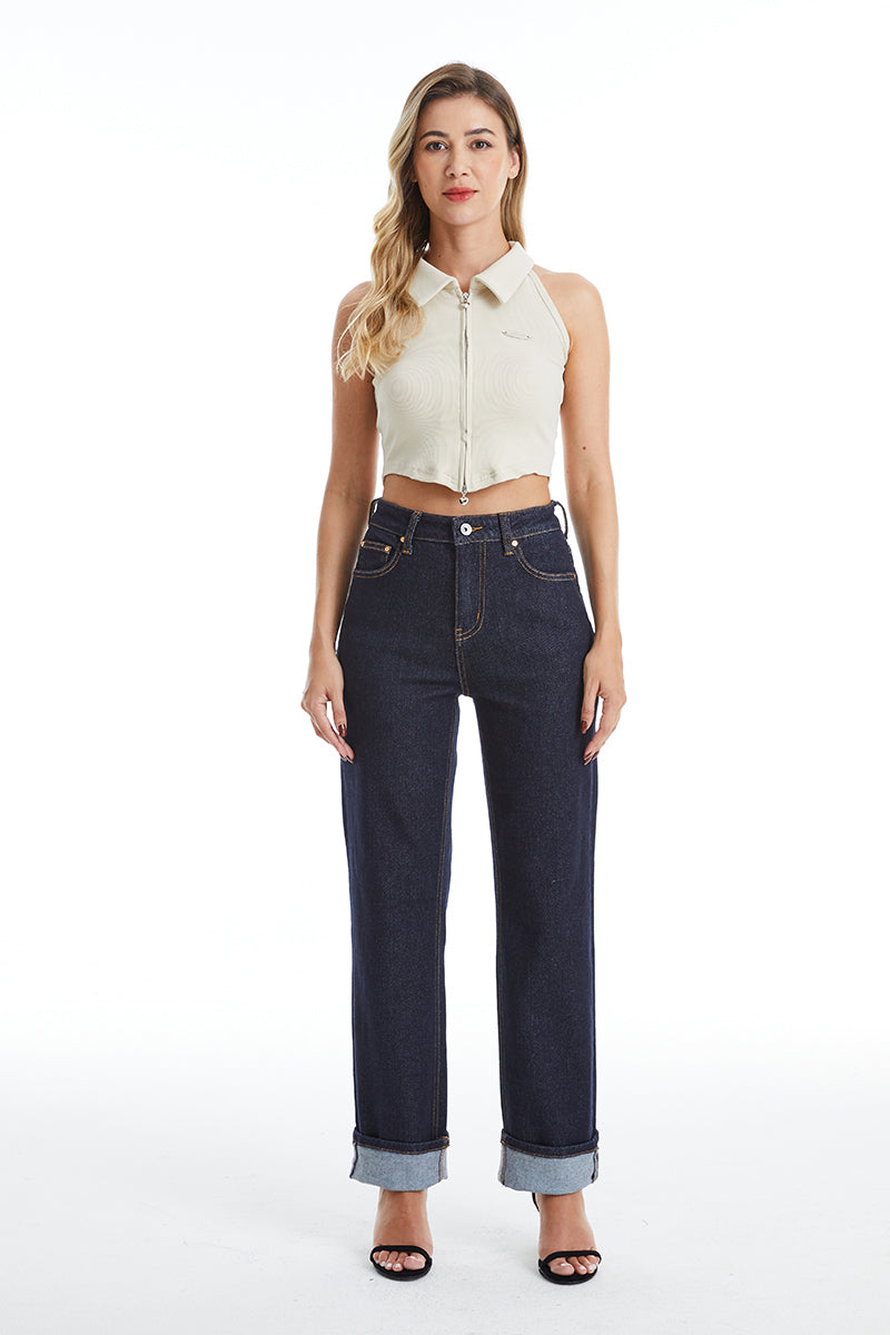 High-Waisted Tummy Control Skinny Jeans - White Rock Country Rags