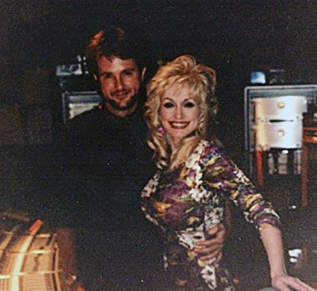 C.J. Vanston and Dolly Parton.