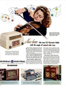 Magical indeed. General Electric ad, circa 1946.