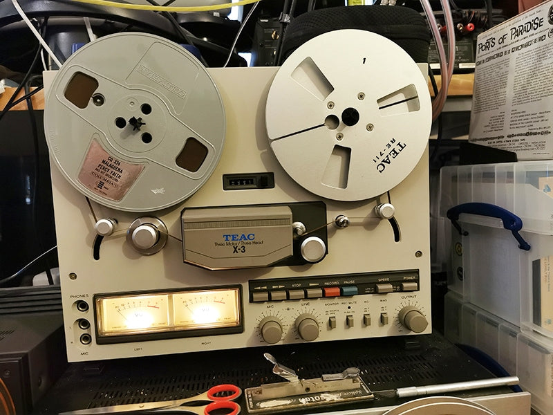 TEAC A-6600 REEL 2 REEL How to Load Repair Instructions