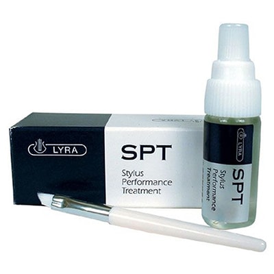 Lyra Stylus Performance Treatment, a water-based, non-alcohol stylus cleaner.