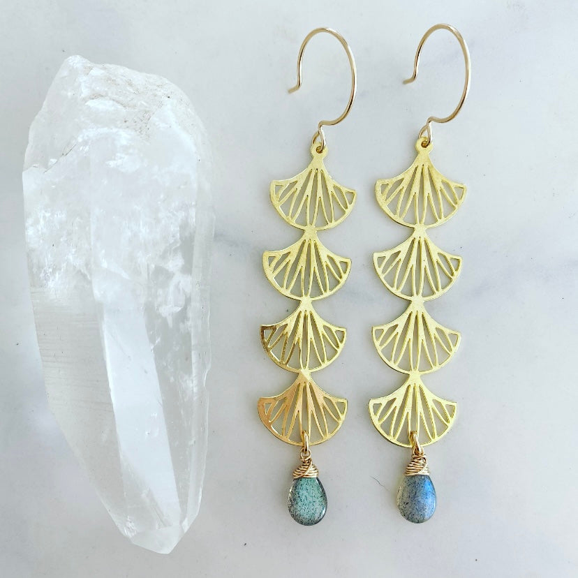 Lotus Earrings