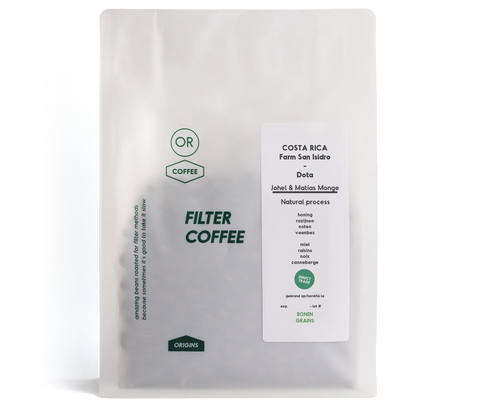 OR coffee Costa Rica San Isidro filter coffee