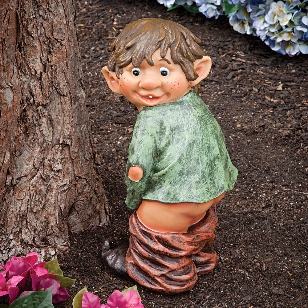 Relaxing Gnome Pool Garden Art – Bits and Pieces UK