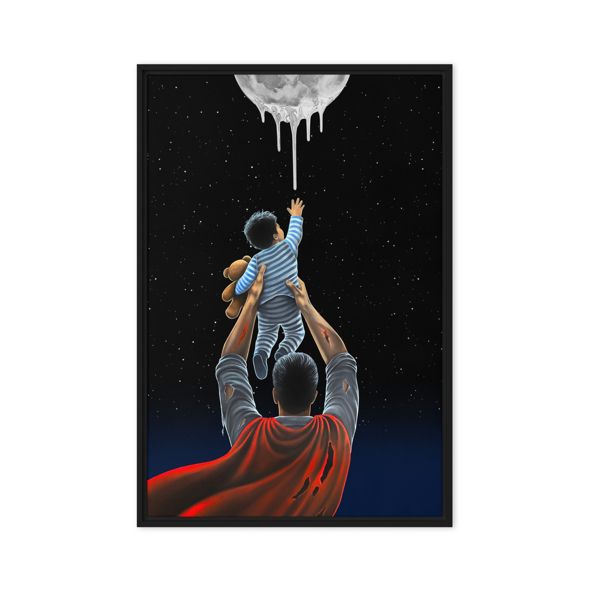 Dreams Framed Canvas Print