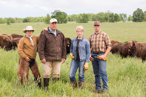 Farm Country Butchery owners, Conrath Quality Meats, local butcher, bison harvest, bison butcher, bison slaughter, beef butcher, pig butcher, conrath wisconsin, hunter, Mary Graese, Lee Graese, Marielle Hewitt, Sean Graese