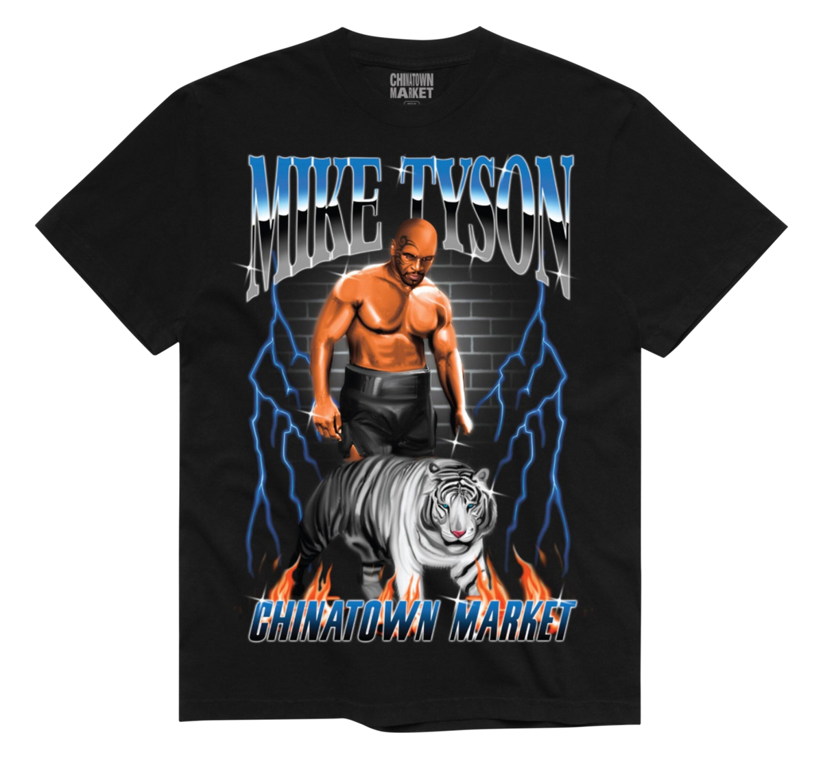 black tiger t shirt