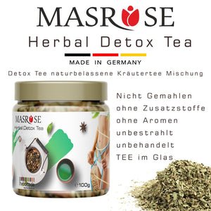 MASROSE Herbal DETOX Tea | ABNEHMETEE FATBURNER DIÄT FÜR 30 TAGE