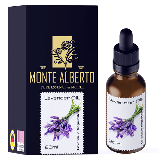 MONTE ALBERTO | Lavandula angustifolia | Pure Essence | Made in Germany | 20 ml