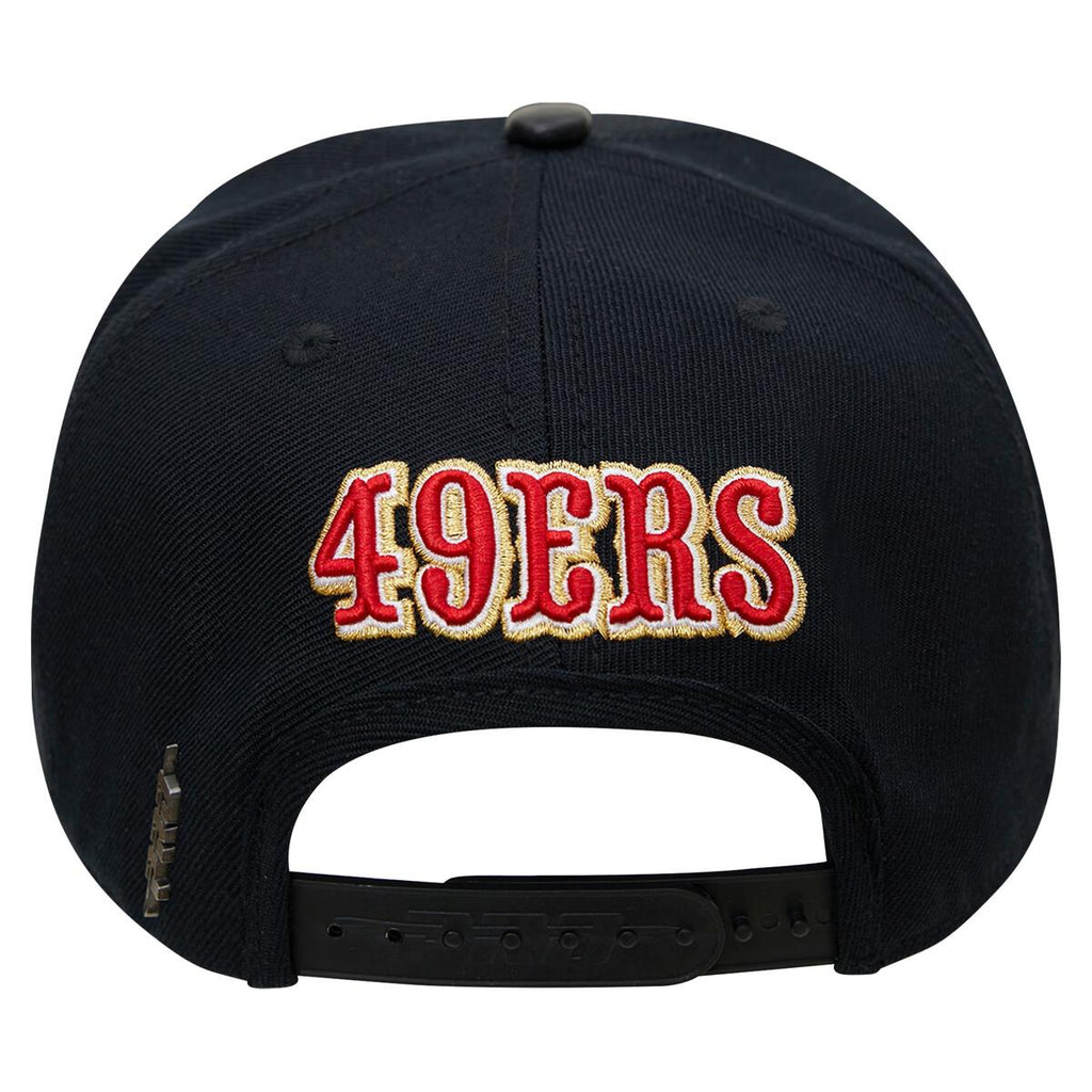 San Francisco 49ers 47 Brand Black MVP Adjustable Hat - Detroit Game Gear