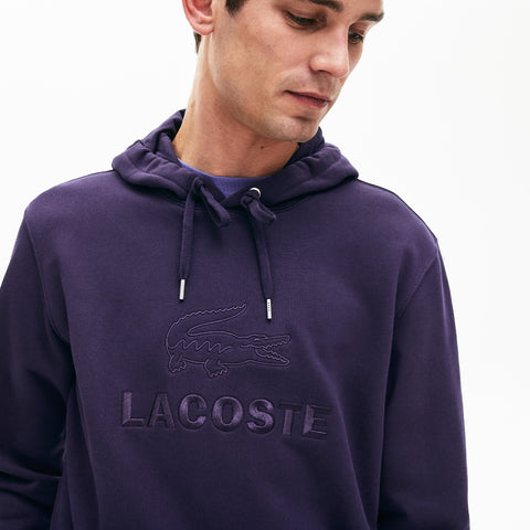 purple lacoste hoodie