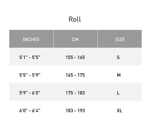 Sizing Chart (Roll) – The New Touring Cyclist