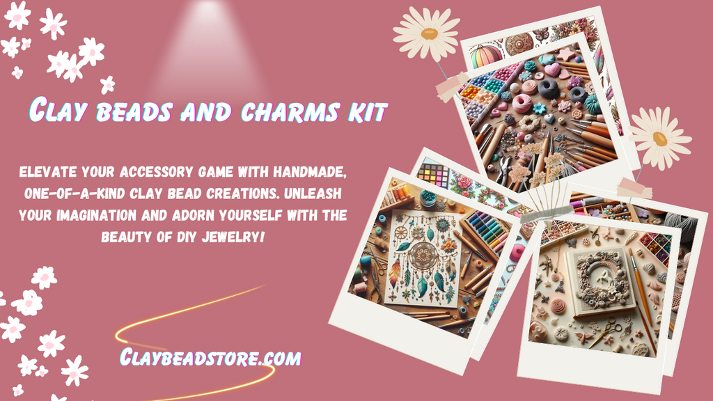 Clay beads and charms kit