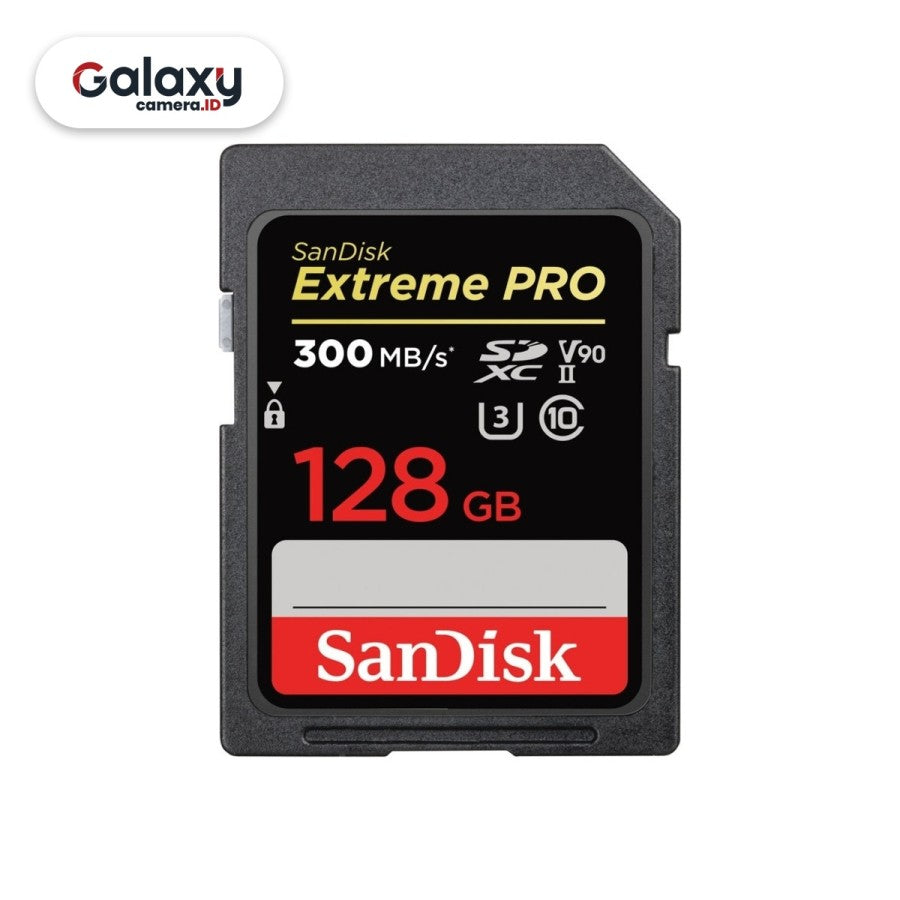 Memory SDXC Sandisk Extreme Pro UHS-II 128GB 300mb/s Memori SD Card